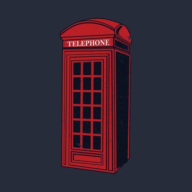 Retro Telephone by LineXpressions