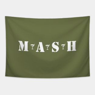 MASH Martinis Tapestry