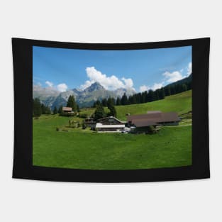 House on Mount Titlis, Switzerland Tapestry