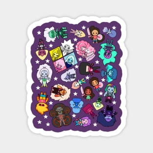 CRYSTAL GEMS Magnet