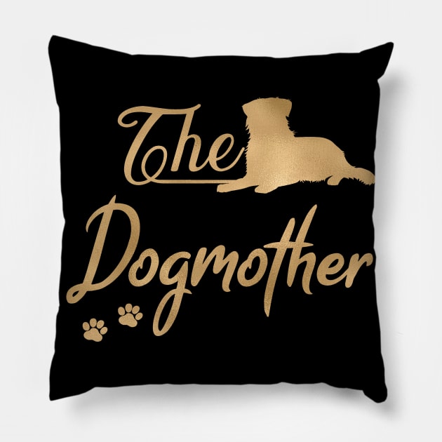 The Australian Shepherd Dogmother - Aussie Dog Pillow by JollyMarten