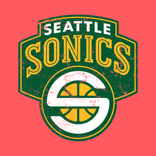 Seattle Sonics by MindsparkCreative