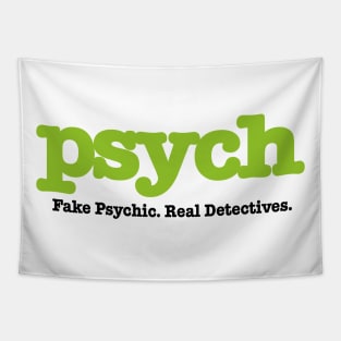 Psych Fake Psychic Real Detectives Adult Tapestry