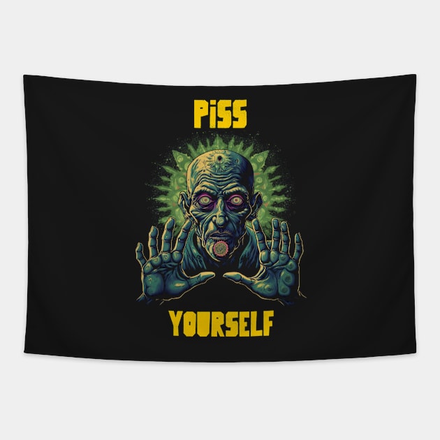 Piss yourself Tapestry by Popstarbowser