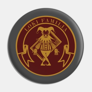 DANMACHI: LOKI FAMILIA EMBLEM Pin