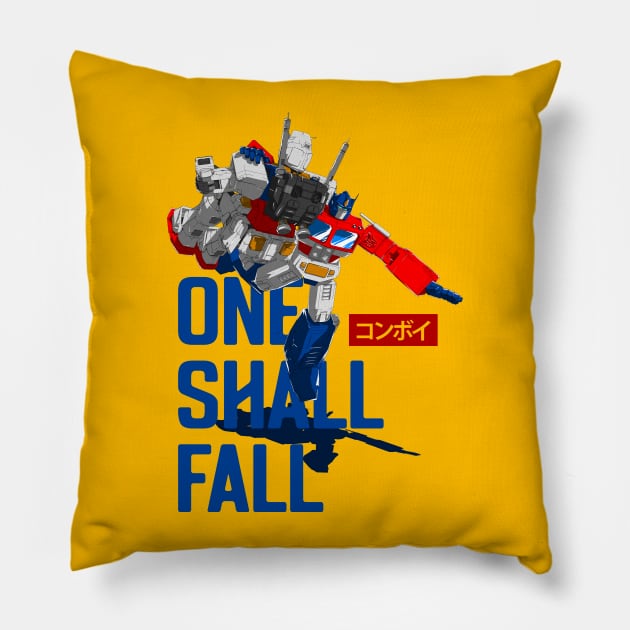 One Shall Stand (Gen-1 Edition) Pillow by manoystee