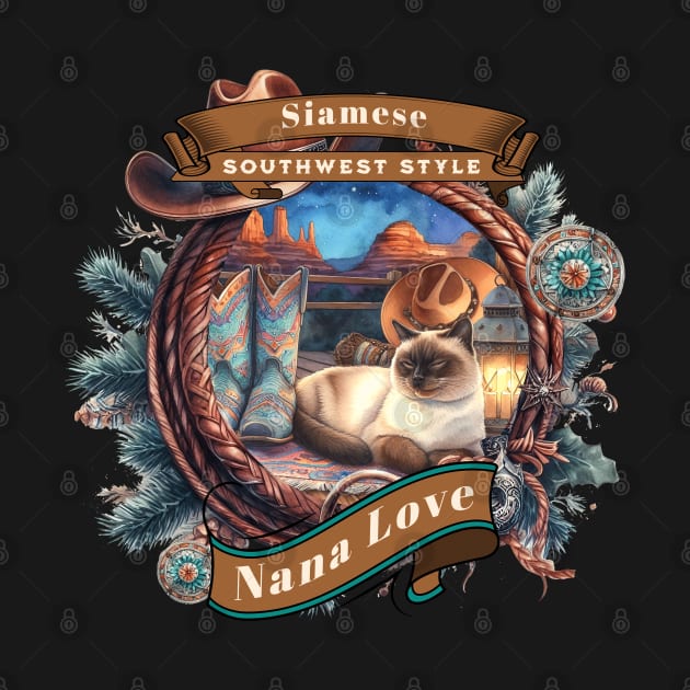 Sedona Cat Southwest Style Nana Love 58Z by catsloveart