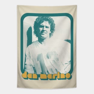 Dan Marino / Retro 80s Football Fan Design Tapestry