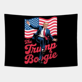 The Trump Boogie, Dancing Trump, Donald Trump Tapestry