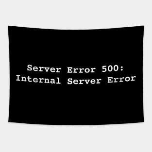 Error 500: Internal Server Error Tapestry