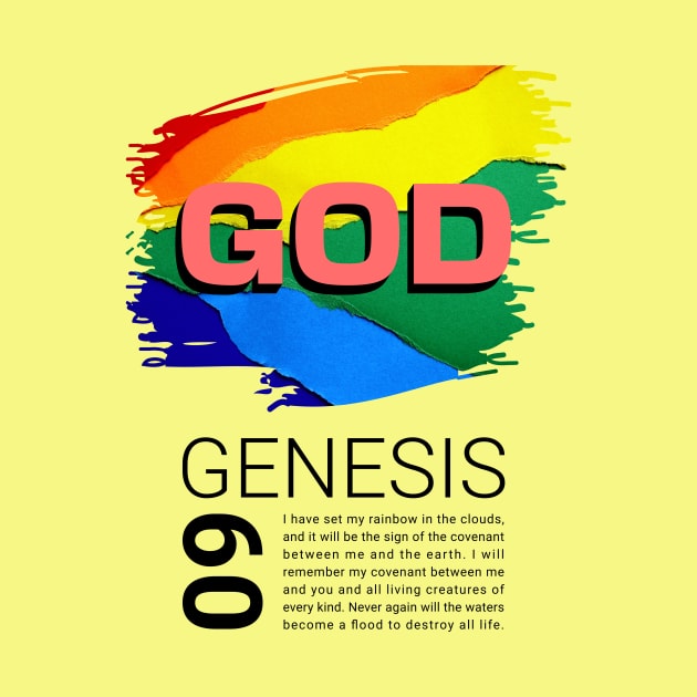 God - Genesis 9 - Rainbow by Inspired Saints