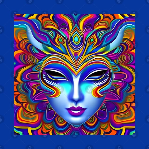 Catgirl DMTfied (11) - Trippy Psychedelic Art by TheThirdEye