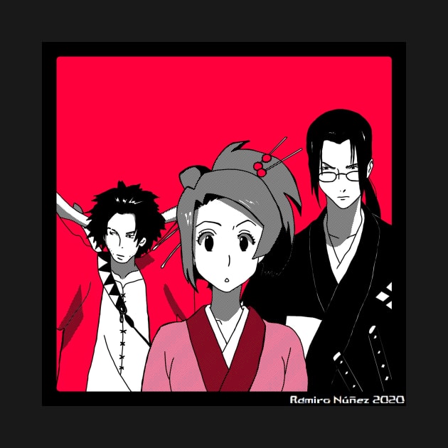 Samurai Champloo by Rama.Rabbit