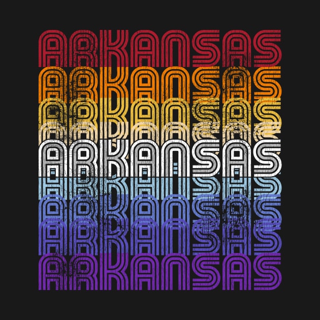 Arkansas 70s Groove by rt-shirts