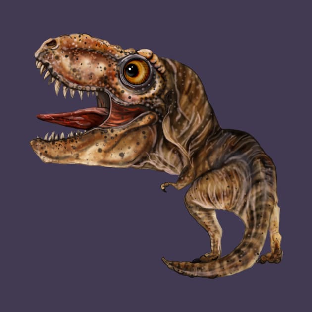 Tyrannosaurus Rex Chibi Dinosaur by Be Like Secret