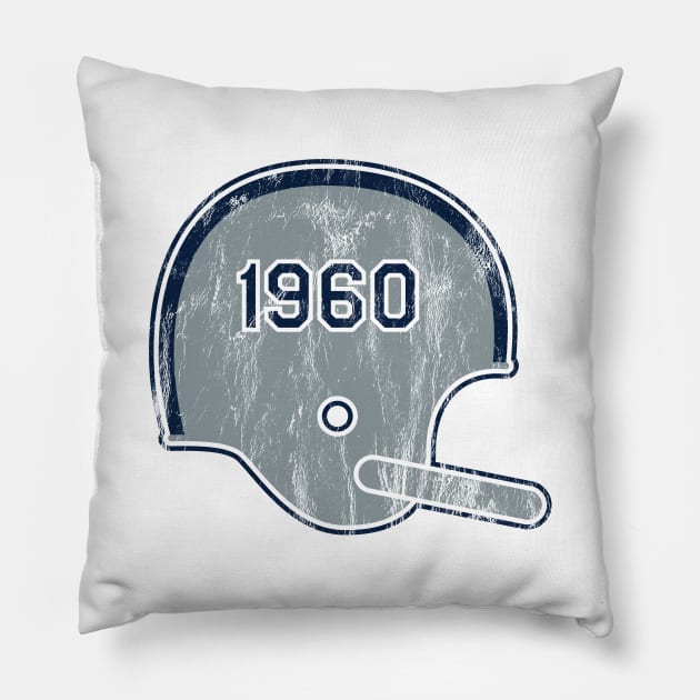 Dallas Cowboys Year Founded Vintage Helmet Pillow by Rad Love