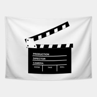 cinema clapperboard Tapestry