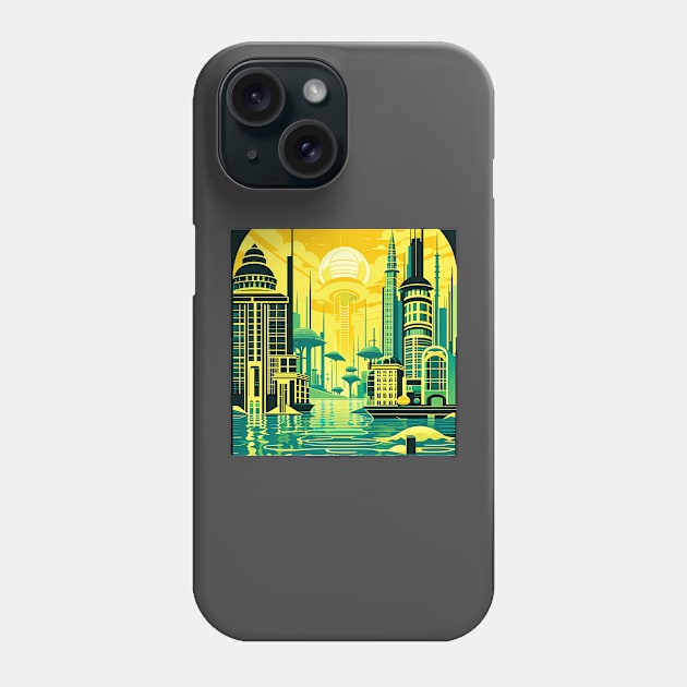 Bioshock inspired art deco (2) Phone Case by IOANNISSKEVAS