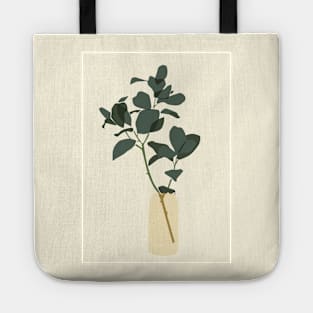 Lovely Still Life Modern Minimalistic Illustration Tote