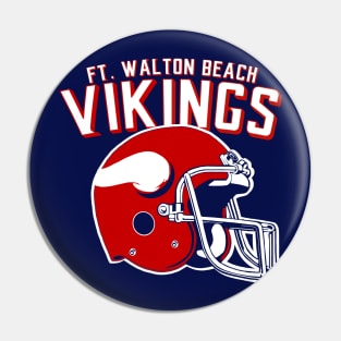 Fort Walton Beach Vikings football Pin