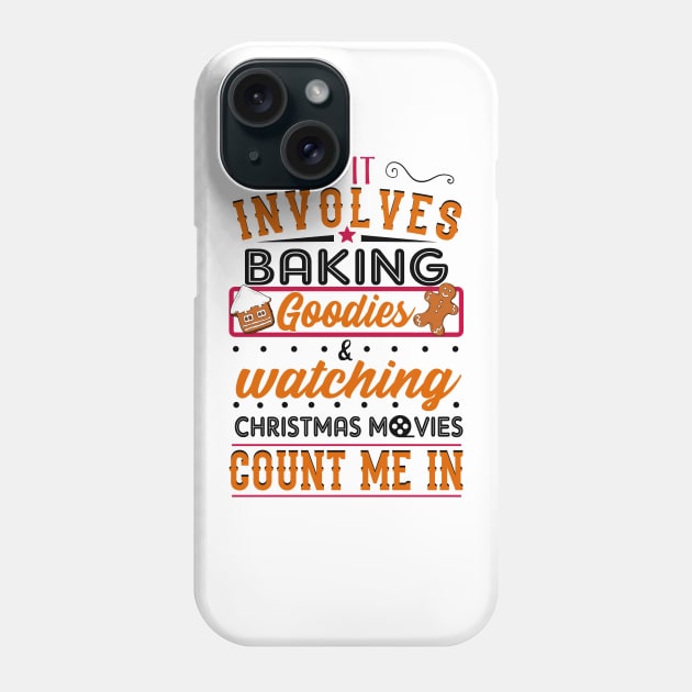 Funny Baking Christmas Sweater Phone Case by KsuAnn