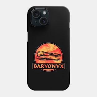Baryonyx fossil skull Phone Case
