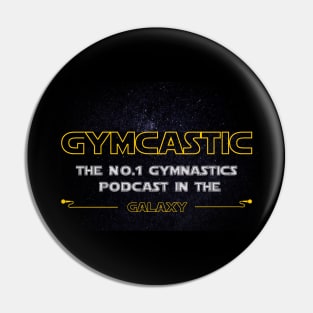 No. 1 Gymnastics Podcast in Galaxy Pin