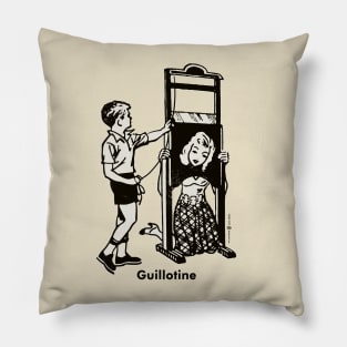 Guillotine Pillow