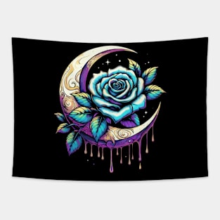 Crescent Rose Tapestry