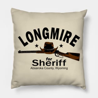 Longmire for Sheriff Pillow