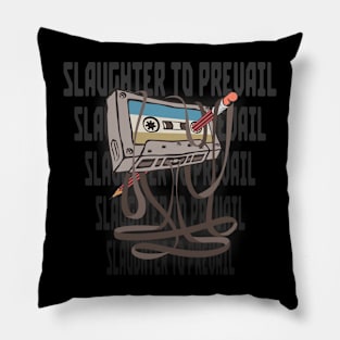 Slaughter to Prevail Cassette Pillow