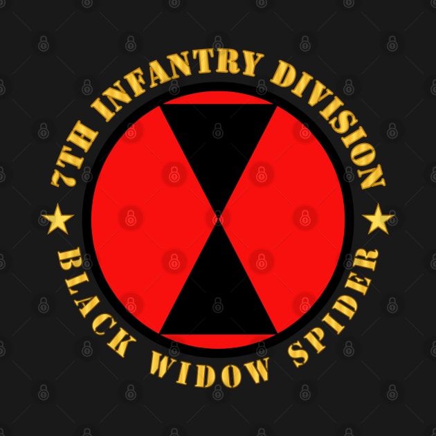 7th Infantry Division - Black Widow Spider by twix123844