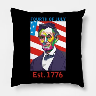 abraham lincoln Pillow