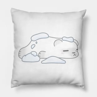 Sleepy Polar Bear Pillow