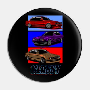 BMW '80 Challenge Pin