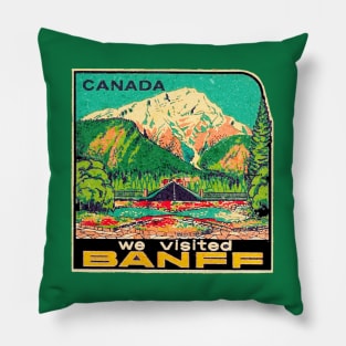 We visited Banff Pillow