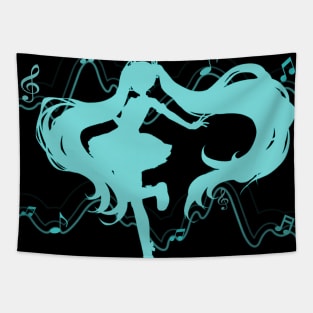 Miku Vocaloid Tapestry