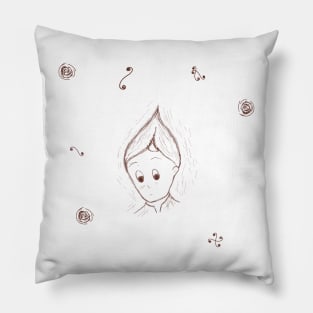 Cute Christmas Wood Elf Pillow