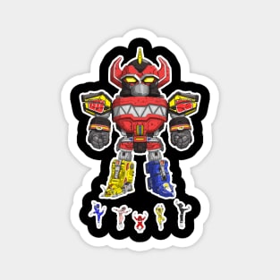 megazord ballet Magnet