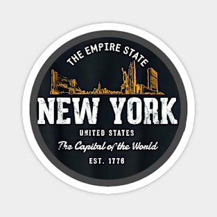 New York State Flag Magnet