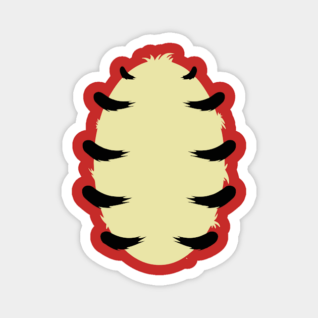 Tiger Belly Costume Halloween Magnet by The WYLD Tribe