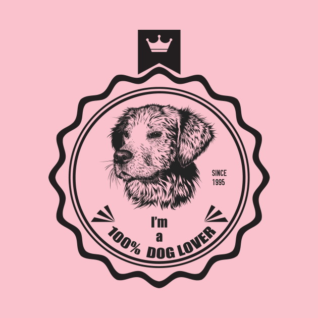 100 percent Dog Lover by i2studio