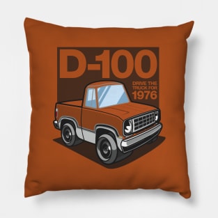 D100 - 1976 White-Base (Sunstone) Pillow