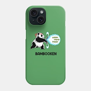 Panda Bear Fighter Bamboo Plant Bambooken Phone Case