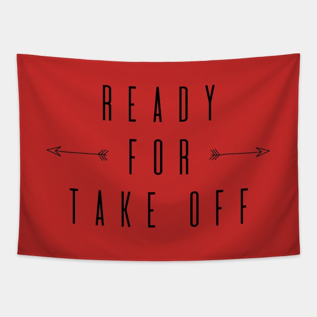 READY FOR TAKE OFF Tapestry by Pack & Go 