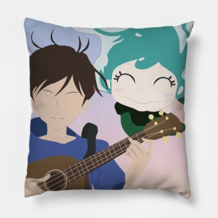 The Mermaid Over The Wall Pillow