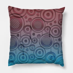 Abstract round pattern Pillow