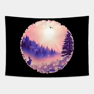 Bunny World Tapestry