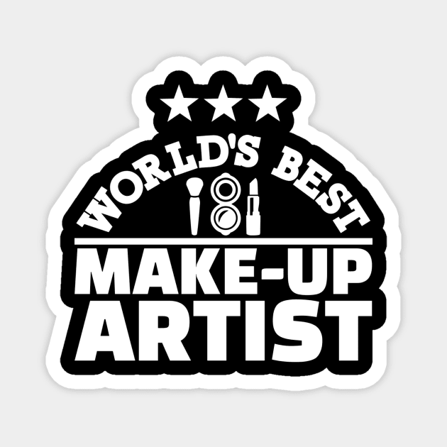 World's best Make-up Artist Magnet by Designzz
