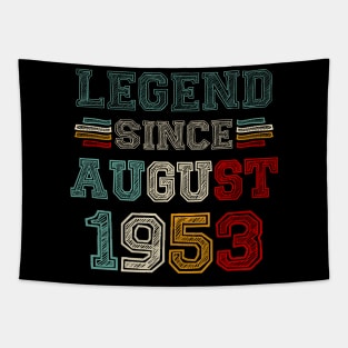 70 Years Old Legend Since August 1953 70th Birthday Tapestry